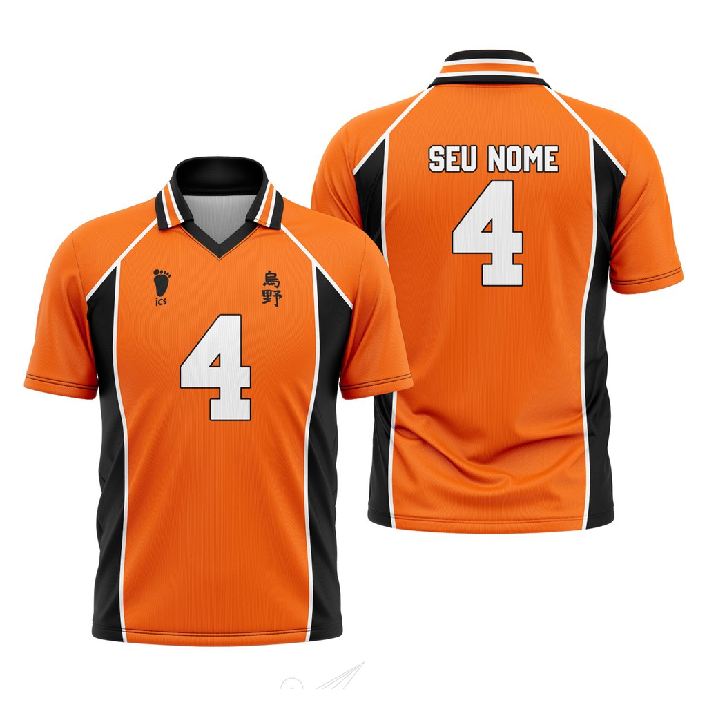 Camisas Escolas de Haikyuu
